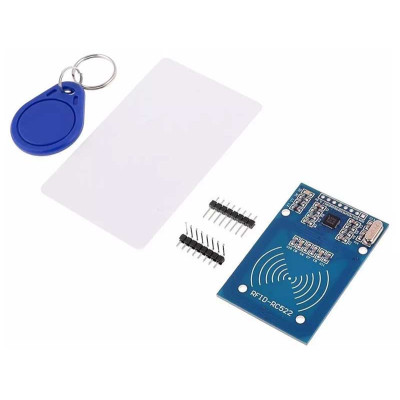 RFID module RC522+2 tags (keychain and card)